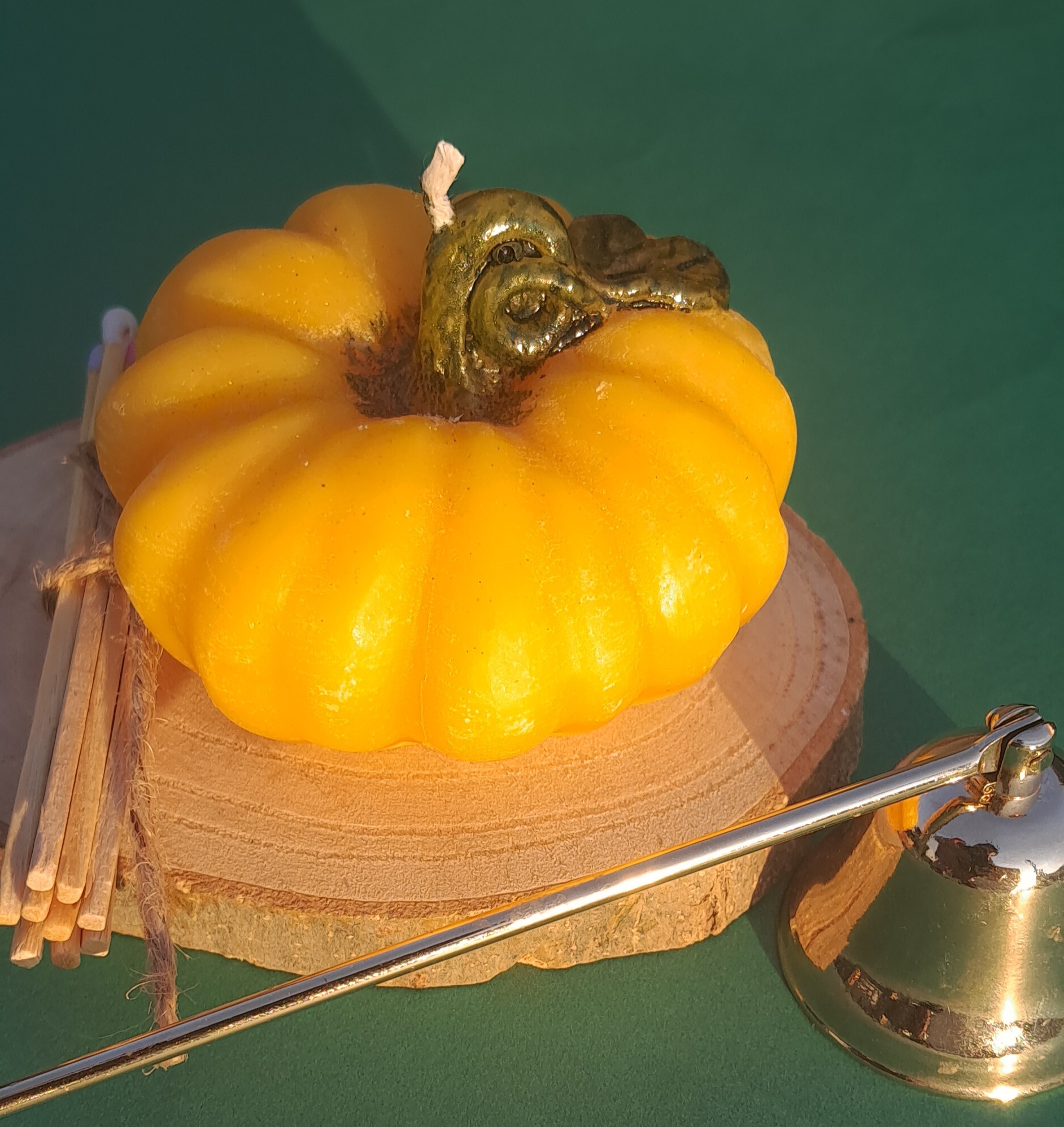 شمع پاییزه کدو